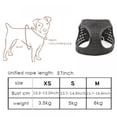 thumbnail image 2 of Cat Harnesses and Puppy Harness with Leashes Set  Escape Proof Cat Harness  Adjustable Bowknot Soft Mesh Vest Fit Puppy Kitten Rabbit Ferrets‘s Outdoor Harness, 2 of 10