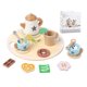 thumbnail image 5 of Juego de té de la tarde de madera para niños pequeños, divertido juego de rol Estilo A, 5 of 9