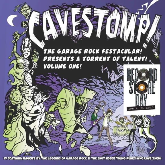 Various Artists - Cavestomp! Volume 1 -- A Torrent of Talent!