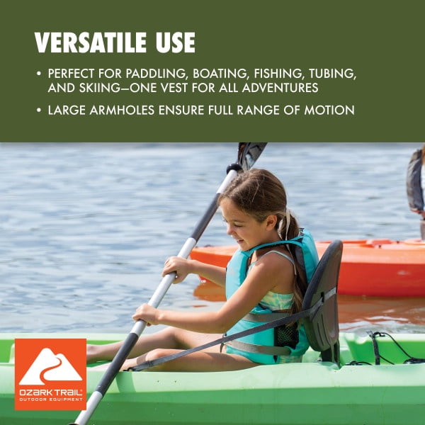 Ozark Trail Unisex Youth Aqua Paddle Vest