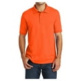 thumbnail image 1 of Mafoose Mens Core Blend Jersey Knit Male Polo Safety Orange 3XL, 1 of 6