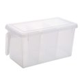 thumbnail image 2 of Organizador de almacenamiento para frigorífico con tapa y asa, contenedor de frutas duradero multifuncional, contenedor organizador para frigorífico con caja dividida mayimx organizador de nevera, 2 of 9