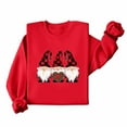 thumbnail image 6 of Weiqiqre Women's Tops, Tees & Blouses Merry Christmas Oversized Pullover Sweatshirt With Lights - Holiday Xmas Sweater Top, 6 of 6