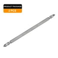 thumbnail image 3 of Uxcell 2pcs Magnetic Double Ended Screwdriver Bit 6mm PH2 6" Length 1/4" Hex Shank S2 Steel Two Sided Phillips Cross Screw Driver Bit, 3 of 8
