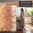 thumbnail image 5 of Oriental Furniture 6 ft. Tall Yesterday Canvas Room Divider - 3 Panel, 5 of 7