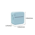 thumbnail image 3 of EIGTHTAIL Imprimante Mini Portable à Impression Thermique Compatible Bluetooth pour Notes Étiquettes Photos USB et iOS/Android Économe en Énergie avec Faible Consommation d'Énergie, 3 of 7