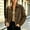 A89 Brown, variant on Women's Fall Coats Faux Suede Button Up Jackets Long Sleeve Lapel Neck Casual Tops Outwear Loose Fit Utility Shacket with Patch Pockets Spring Outerwear
