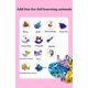 thumbnail image 5 of Rompecabezas para niños de 4 a 8 años, de 8 a 10 años, de 10 años y adultos. 88 piezas de rompecabezas de suelo con forma de hipopótamo para niños. Regalo educativo de cumpleaños (hipopótamo)., 5 of 5