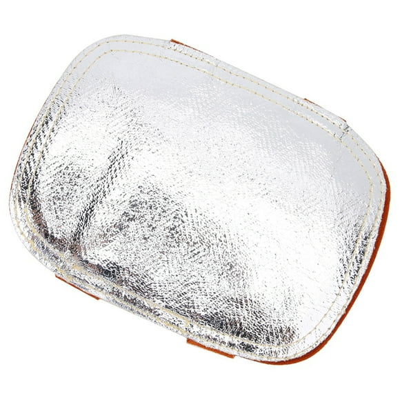 Welding Gloves, Fireplace Gloves Fireproof Stick Welding Gloves High Temperature Hand Guard Shield Heat Shield Split Cowhide Leather Welding Gloves Aluminized Back Welding Hand Pad