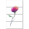 thumbnail image 2 of Design Floral Aquarelle Vectoriel - Grande Impression sur Toile Florale, 2 of 3