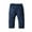 Navy Blue, variant on iiniim Toddler Baby Boys Casual Cargo Pants with Side Pocket Elastic Waistband Trousers