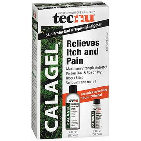 Tecnu Calagel Skin Protectant and Topical Analgesic Anti-Itch Gel