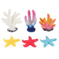 thumbnail image 4 of Shisuyan Résine Corail Couleur Assortie 6 Pcs 2.4X1.6X0.8In, 4 of 9