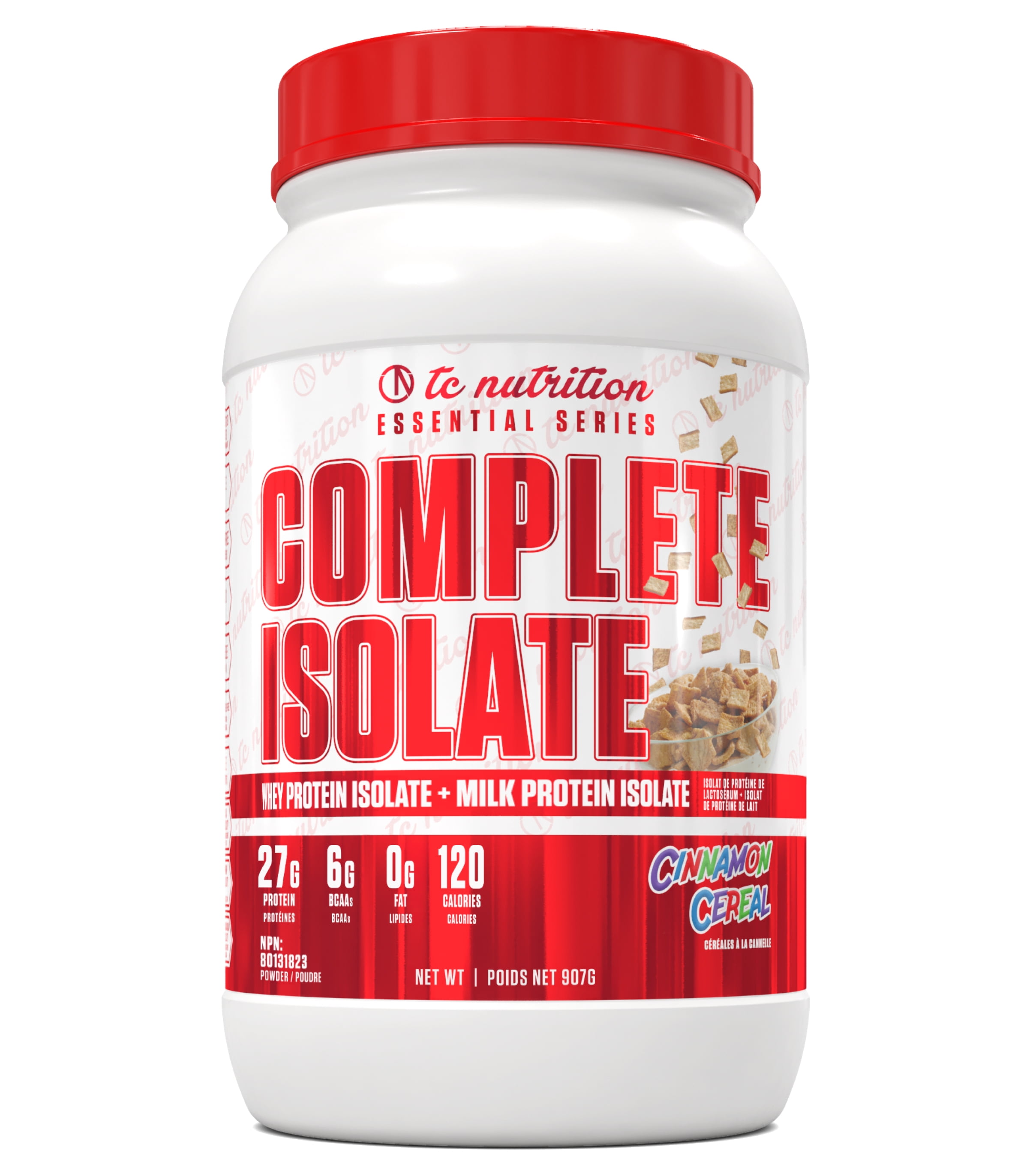 Complete Isolate Complete Isolate Whey Protein Isolate + Milk Protein Isolate Powder ...