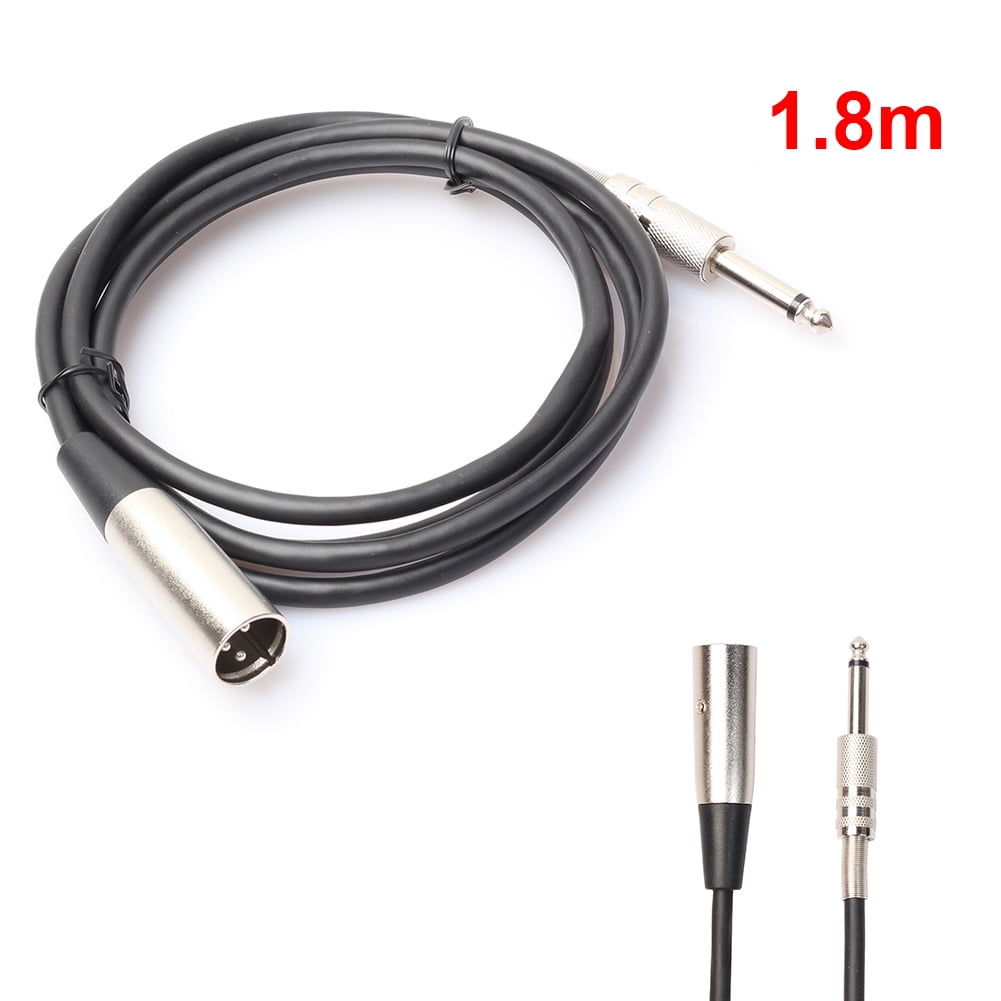 Jack Mono Da 3,5 Mm 3 Pin Maschio A XLR Maschio Segnale Audio Microfono Bilanciato - Foto 7