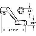 thumbnail image 3 of CRL H3534 Bronze Casement Operator Handle with 3/8" Spline Size and 2-11/16" Length, 3 of 5