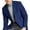 Blue, variant on Bar Iii Mens Slim fit Sport Coat Blazer 42 R Navy Blue Solid Stretch