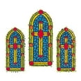 thumbnail image 2 of Bulk Roll Prismatic Stickers, Stained Glass Windows (100 Repeats), 2 of 2