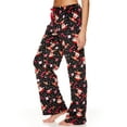 thumbnail image 3 of V.I.P. Women's Plush Holiday Printed Pajama Pant, 3 of 4