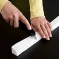 thumbnail image 2 of SNNROO Tools Original Light Filtering Pleated Paper Shade White  36 in x 72 in, 2 of 3