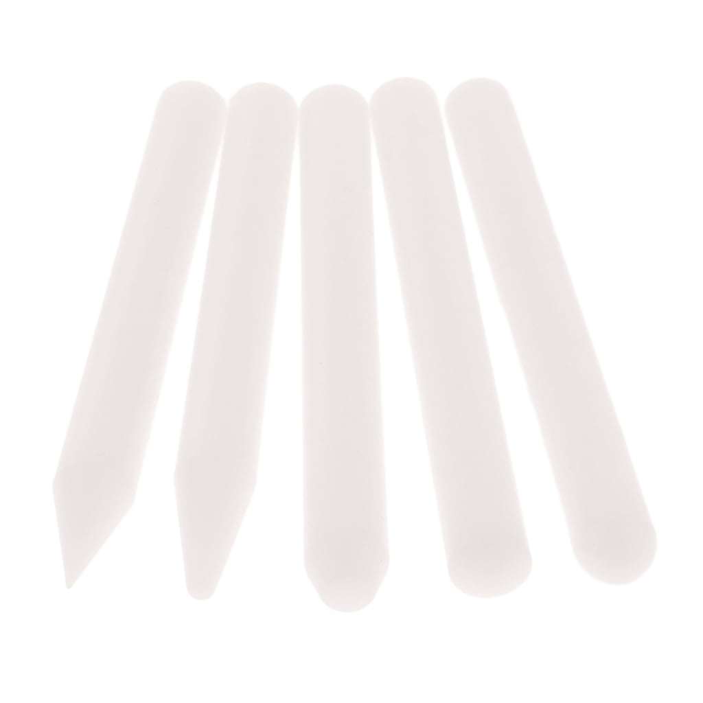 5pcs Tap Nylon Pen Knock Down Paintless Dent Removal Dinging Repair Tools White 