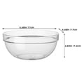 thumbnail image 2 of FRCOLOR Dessert Bowl Kitchen Serving Bowl Fruit Storage Bowl Household Salad Bowl Salad Mixing Bowl ( ), 2 of 8