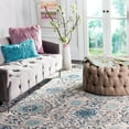 thumbnail image 6 of SAFAVIEH Madison Hope Floral Paisley Area Rug, Cream/Light Grey, 9' x 9' Square, 6 of 7