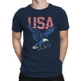 thumbnail image 2 of Bold USA Eagle Graphic Men's T-shirt, 2 of 3
