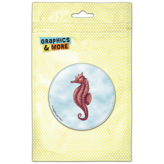 Seahorse Ocean Sea Creature Beach Refrigerator Button Magnet