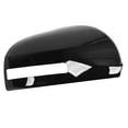 thumbnail image 1 of Side Door Rearview Mirror Cover Trim, Car Rearview Mirror Cap Trim, Driver Passenger Side Mirror Cover Cap Lid Left 7632C647HA, Right 7632C490HA Gloss Black, 1 of 7