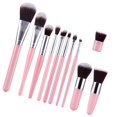 thumbnail image 3 of TISHITA 11Pcs Makeup Brushes Set Powder Foundation Eyeshadow Lip Cosmetic Brush Pink, 3 of 3