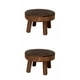 thumbnail image 1 of 2 Macetas De Madera Maciza Para Decoración De Balcón, Césped, Patio. DYNWAVEMX Soporte de maceta portátil, 1 of 8