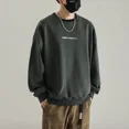 thumbnail image 5 of Camiseta para hombre Japón Cuello redondo Sudaderas superiores Ropa para hombre estampada 100℅ Algodón Y2k Tendencias de moda 2024 Diseñador Elasticidad, 5 of 5