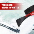 thumbnail image 2 of 54CM Raspador Cepillo Limpieza de Parabrisas Ventanillas Coche Rasqueta PlÃ¡stico Pala de Hielo Unique Bargains Pala de nieve, 2 of 7