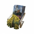 thumbnail image 4 of Windmill Soft Flannel Fleece Throw Blanket, Rustic Dutch Landscape with Colorful Yellow Tulips in the European Countryside, Cozy Plush for Indoor and Outdoor Use, 70" x 90", Multicolor, by Ambesonne, 4 of 6