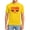 Yellow, variant on Officially Licensed Royal Spanish Football Federation Cotton T-Shirt - Unisex Adult - RFEF643CT Navy XL