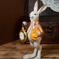 thumbnail image 5 of LYINGF Gentleman Decor with Pocket Watch, Cute Easter Resin Animal Ornament for Home, Tabletop Centerpiece, Shelf Decor,Office Decor, Living Room, Dining Room, Bedroom, Entryway, Welcome Sign, 5 of 6