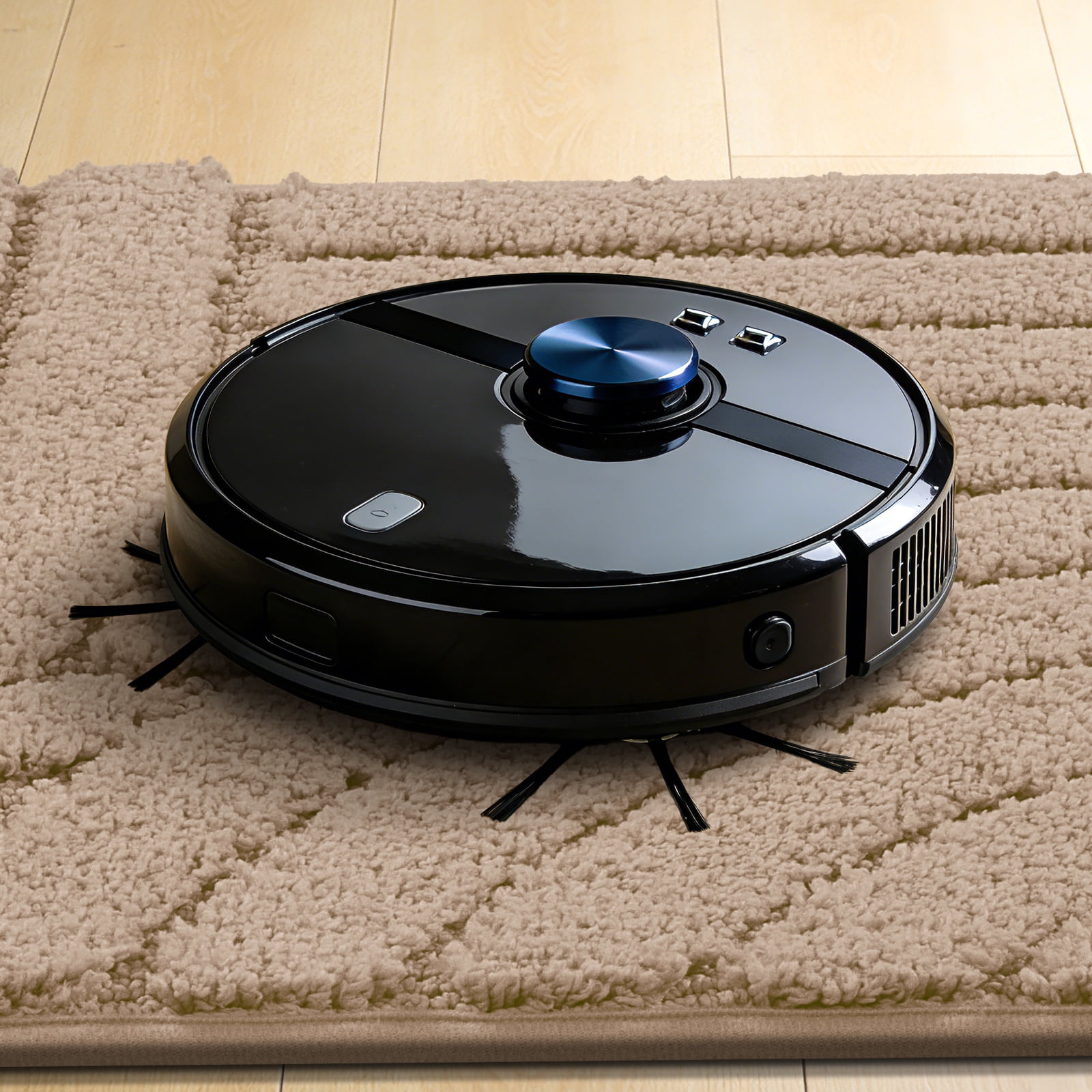 Ileading Bathroom Rugs Sets 4 Piece with Toilet Lid Cover, Non Slip Bathroom Mats Extra Soft Bath Rugs Absorbent Shaggy Rugs Perfect Plush Mats