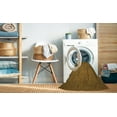 thumbnail image 2 of Ahgly Company Machine Washable Indoor Round Transitional Dark Bronze Brown Area Rugs, 4' Round, 2 of 7