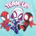 thumbnail image 7 of Marvel Spidey and His Amazing Friends Toddler Girls' 3-Pack T-Shirts White Pink Blue, 7 of 7