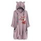 thumbnail image 1 of Top de manga larga con cuello redondo y capucha para mujer con estampado navideño y bolsillo suelto para mujer Pompotops FGAJ11089, 1 of 6