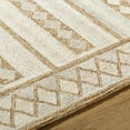 thumbnail image 6 of Mark&Day Wool Rugs, 2x3 Anothony Global Medium Brown Area Rug, Brown Cream Grey Carpet for Living Room, Bedroom or Kitchen (2' x 3'), 6 of 7