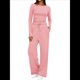 thumbnail image 1 of Traje de Otoño e Invierno para Mujer, de Larga, Color Liso, Informal, para Tiempo Libre Rosa M, 1 of 8