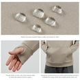 thumbnail image 6 of BASSDASH Men’s Fishing Fleece Hoodie with Neck Gaiter Water Resistant Performance Hunting Sweatshirt FS18M, 6 of 8