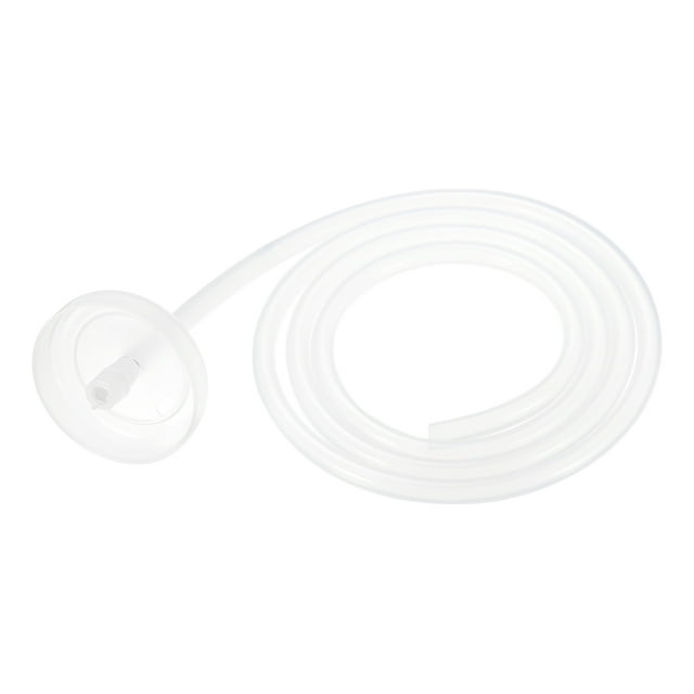 Silicona Tubo Manguera, Agua Bomba Slicona Tubería Blanco Interior Diámetro 6mm L1m para Agua Dispensador