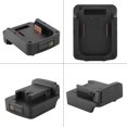 thumbnail image 3 of Wchiuoe Battery Adapter Converter Battery Adapter Dock Power Connector Office For Home, 3 of 8