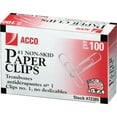 thumbnail image 3 of ACCO Economy Jumbo Paper Clips, Non-skid, Jumbo, 100/Box, 3 of 3