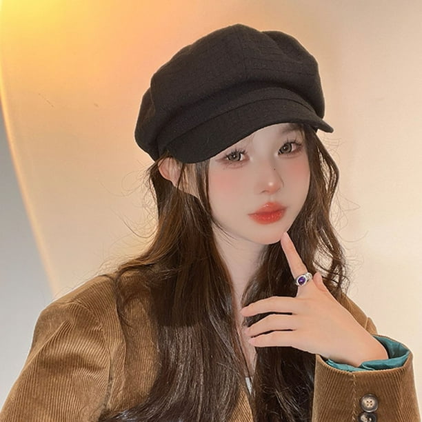 Béret En Laine Pour Femme, Chapeau Universel Pour Femme, Casquette De Peintre Rétro, Aristocrate, Niche Ary, X4074