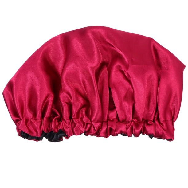 Gorro de dormir sedoso de moda para mujer, cuidado del cabello en el hogar.