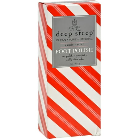 Deep Steep Foot Polish, Candy Mint, 4 Oz